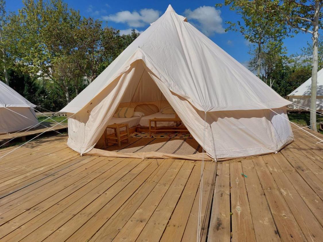 Bungalows Zaragoza Camping Exterior foto